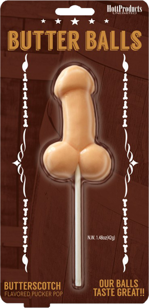 Butterballs Butterscotch Pecker Pop-HP-3252