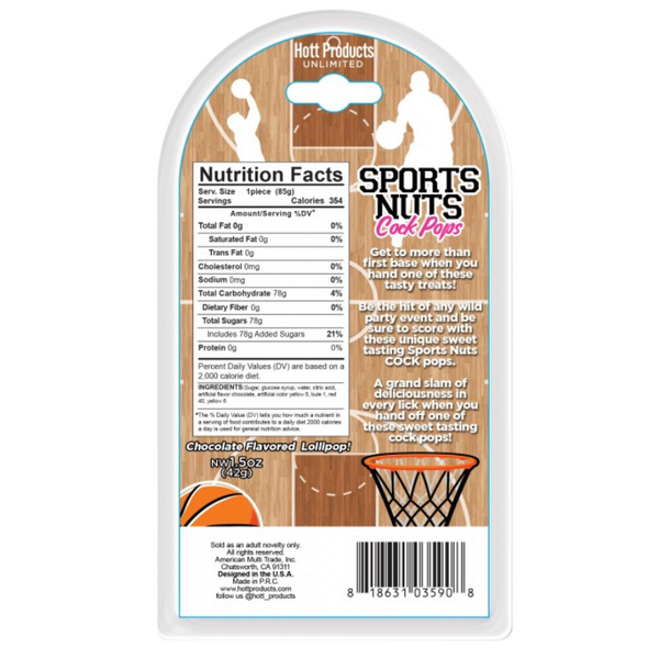 Sports Nuts Cock Pop (Basketball)