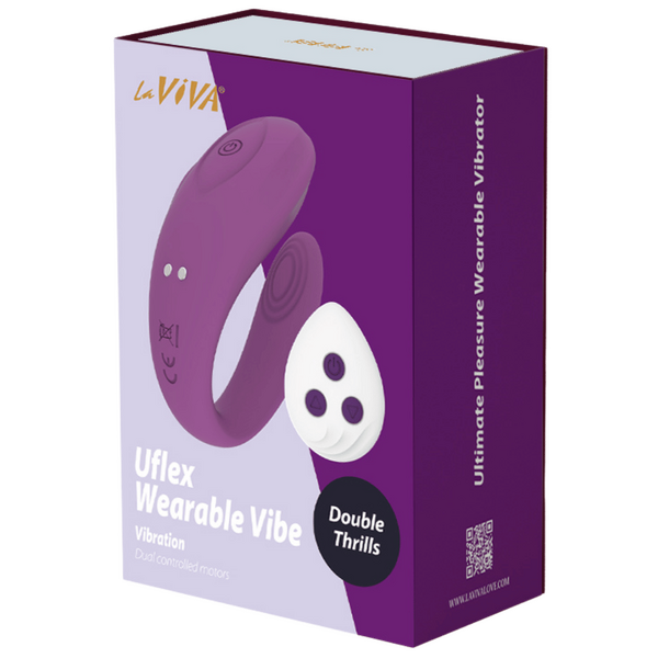 Remote U-flex Wearable Vibe (Purple)-LV-752058031