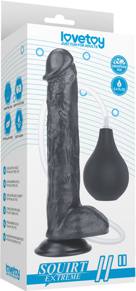 11 Squirt Extreme Dildo (Black)