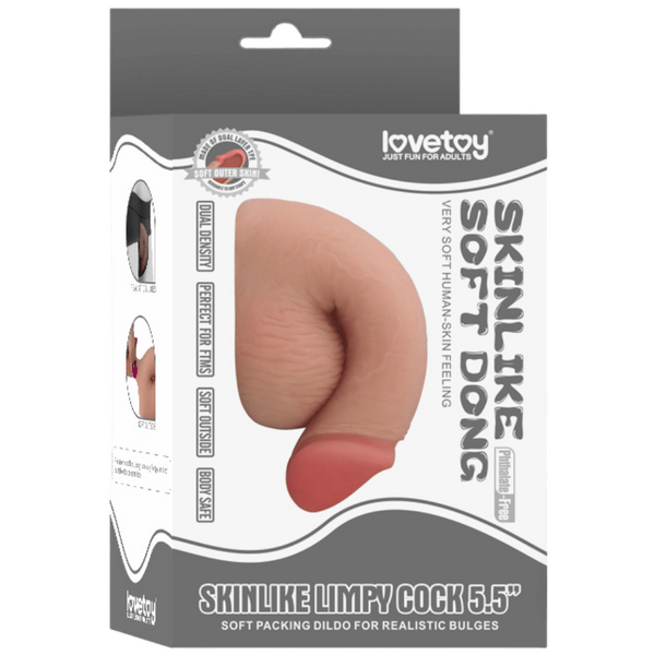 5.5" Skinlike Limpy Cock (Flesh)-LV312002