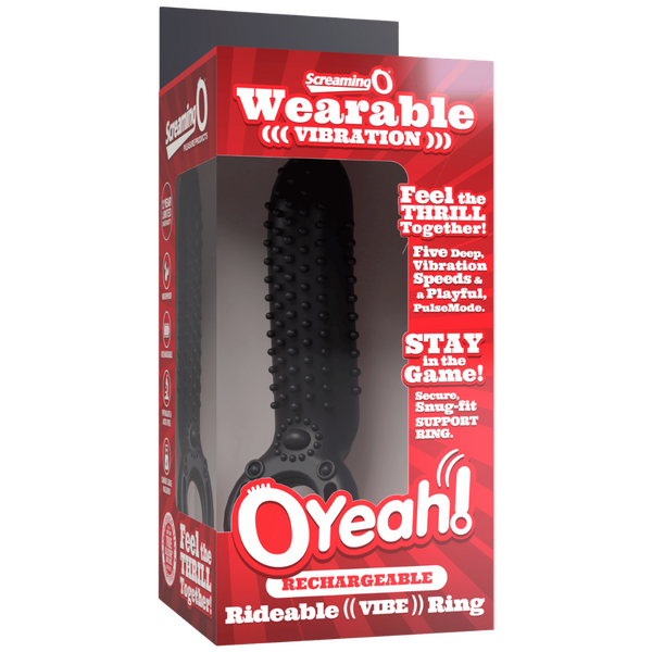 Rechargeable OYeah (Black)-ROYH-BL