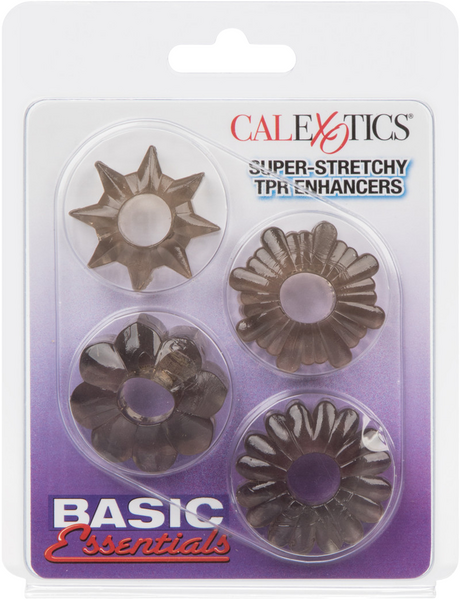 Basic Essentials Super-stretchy TPR Enhancers (Smoke)-SE-1737-03-2