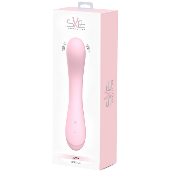 Maya - Rechargeable Vibrator (Pink)-SXE-0524