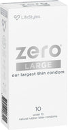 Zero Large 10s (Largest Thin Condom)