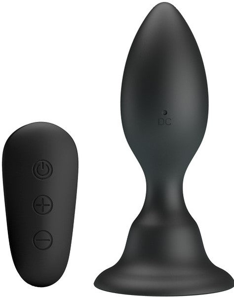 Vibrating Anal Plug (Black)