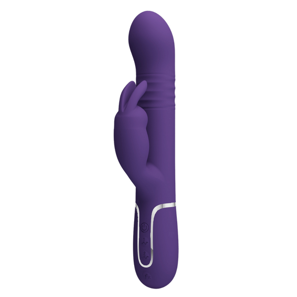 Coale - 4in1 Multi-function Vibrator (Dark Purple)