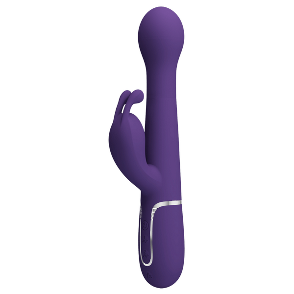 Dejon - 3in1 Multi-function Vibrator (Dark Purple)