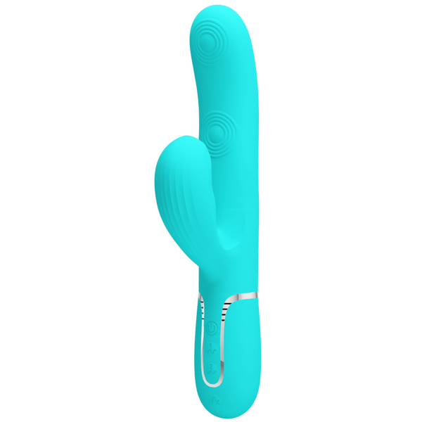 Perdita - 3in1 Multi-function Vibrator (Seafoam)