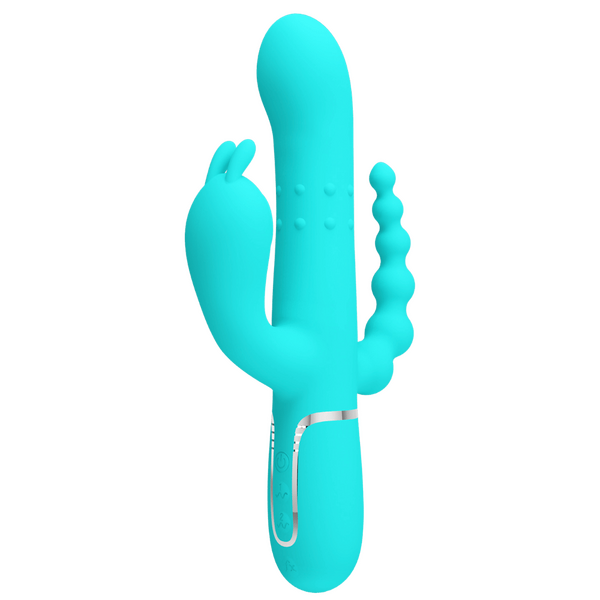 Cammy - 4in1 Multi-function Vibrator (Seafoam)-BW-500036-1