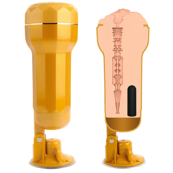 Darcey Realistic Vagina Vibrating Cup-CN-628302987