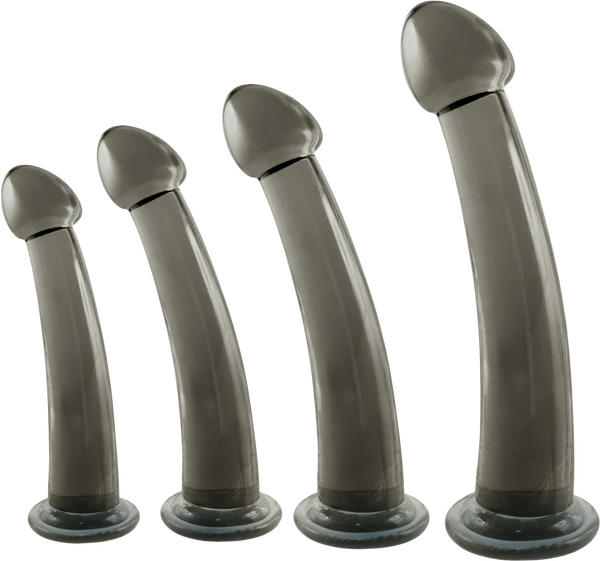 4 In 1 Anal Plug Kit Set (Smoke)