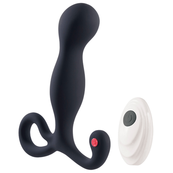 Remote Controlled Silicone Prostate Stimulator (Black)