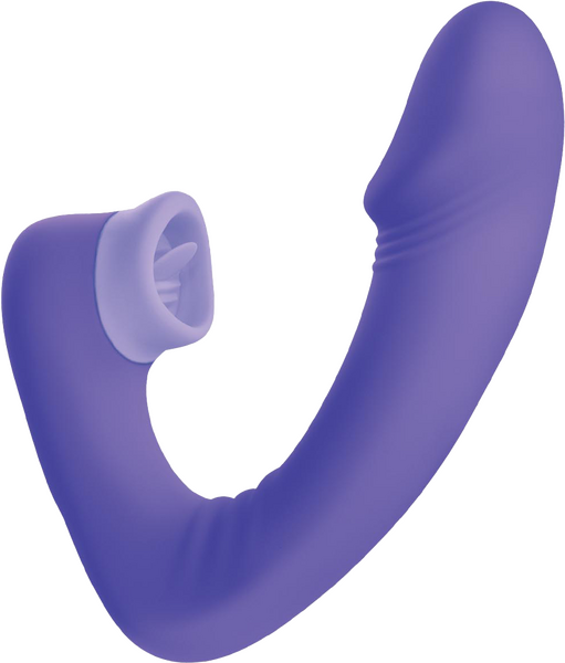 Dual Motor Wearable Vibrator (Purple)