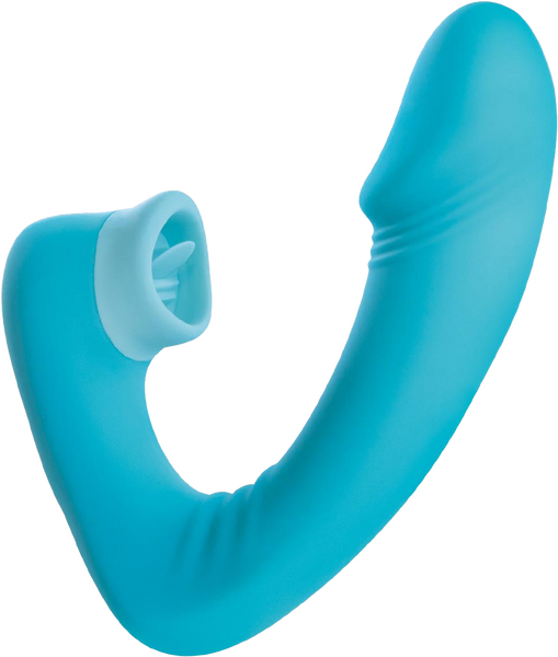 Dual Motor Wearable Vibrator (Blue)