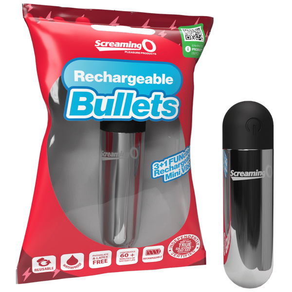 Rechargeable Bullet (Silver)