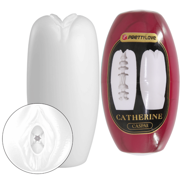 Catherine Casper Egg Masturbator (White)-BI-014832-4-2