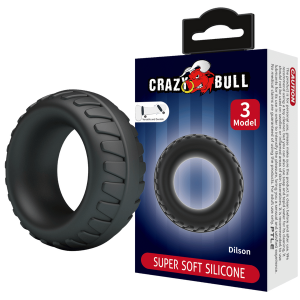 Super Soft Silicone Cockring - Dilson (No.3)-BI-210353