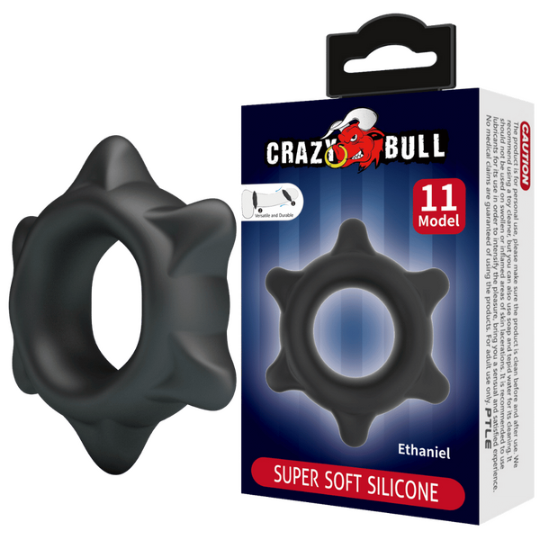 Super Soft Silicone Cockring - Ethaniel (No.11)-BI-210355