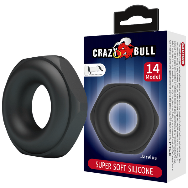 Super Soft Silicone Cockring - Jarvius (No.14)-BI-210358
