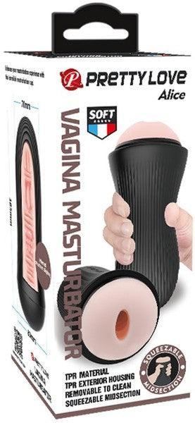 Alice Vagina Masturbator (Black)-BM-00900T62