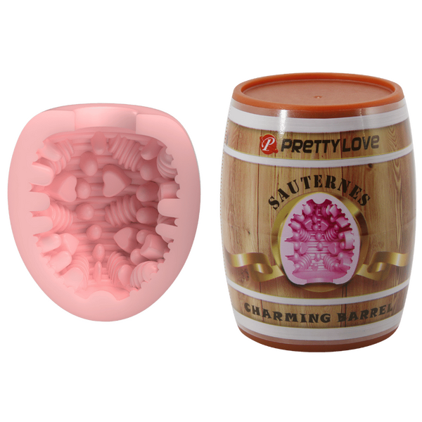Charming Barrel Masturbator - Sauternes (Pink)-BM-00900T91