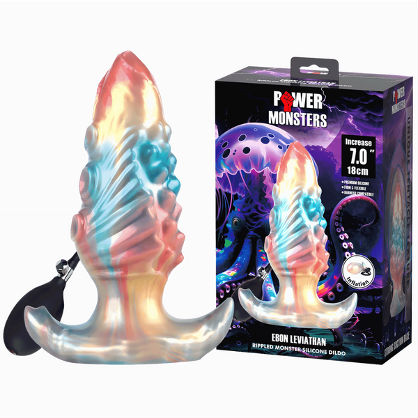 Ebon Leviathan 7" (White/Pink)-BW-008185