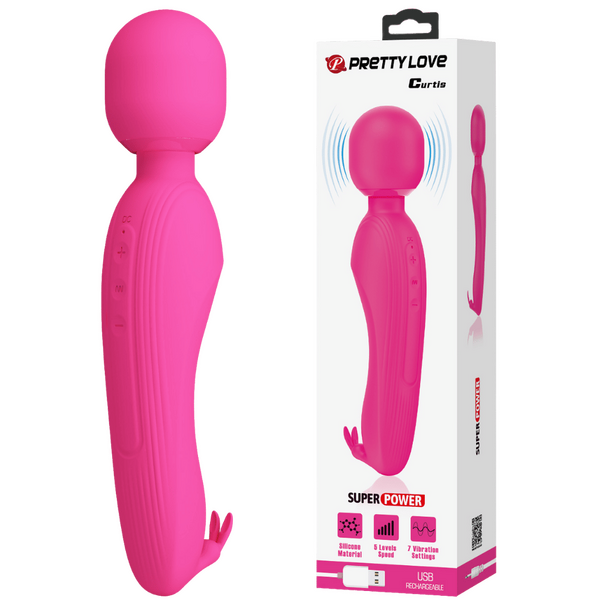 Rechargeable Curtis Wand (Pink)-BW-055014-1