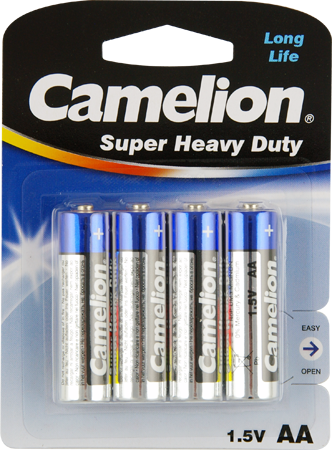 Super Heavy Duty AA (4 Pack) (12 X Display)-CAR6U-DISPLAY