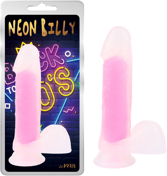 Neon Billy 7.6 (Glow Pink) Plus Free Clean Vibe"