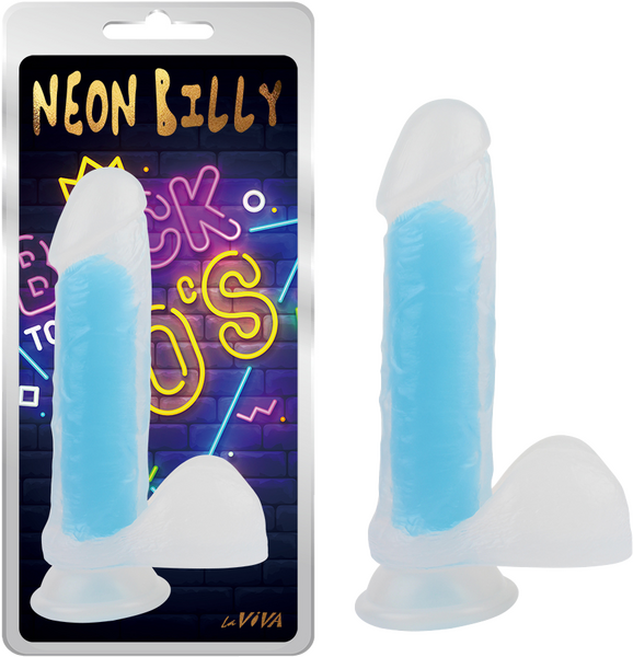 Neon Billy 7.6 (Glow Blue) Plus Free Clean Vibe"