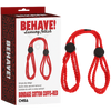 Bondage Cotton Cuffs (Red)-CN-887125275
