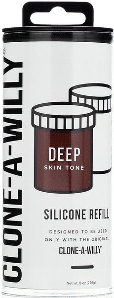 Clone-A-Willy Silicone Refill (Deep Skin Tone)