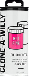 Clone-A-Willy Silicone Refill (Hot Pink)-EL-CW-LHPR