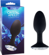 Crystal Amulet Silicone Buttplug - Small-F0141B10PGBX