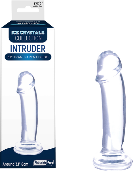 Intruder 3 Transparent Dildo (Clear)"