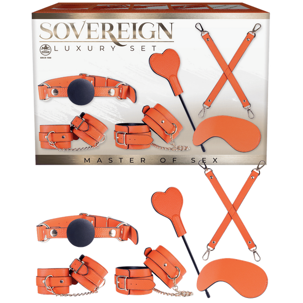 Sovereign Luxury Bondage Set (Orange)-FKR006A000-021
