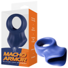 Silicone Cock & Ball Ornament - (Blue)