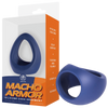 Silicone Cock & Ball Ornament - (Blue)