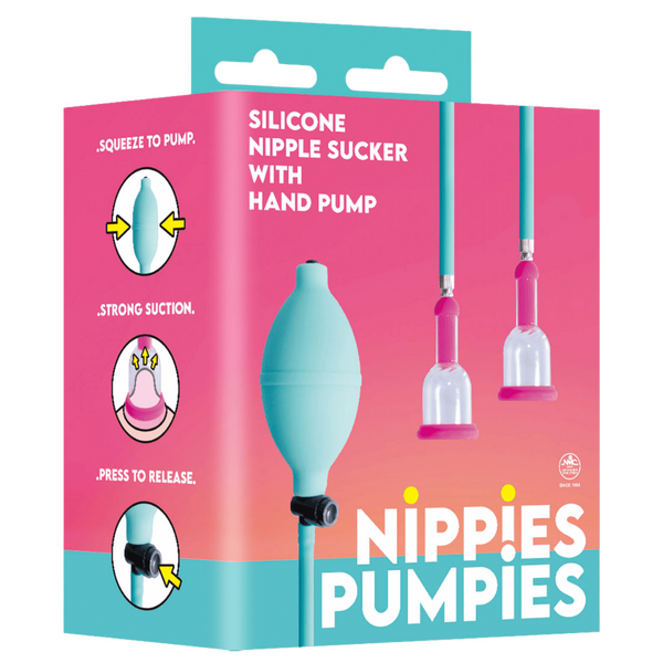 Nippies Pumpies - Silicone Nipple Sucker (Pink)-FNR061A000-027