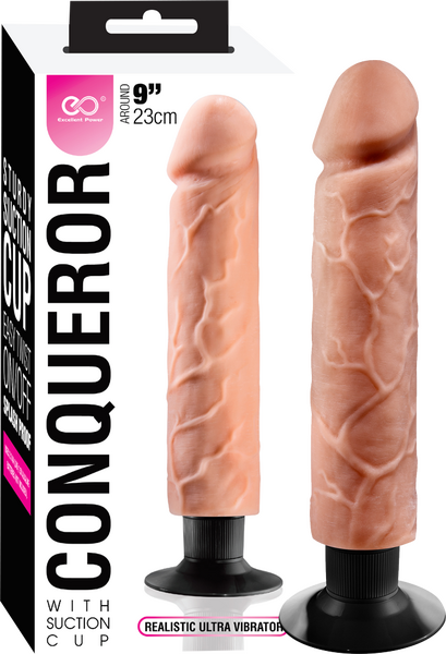 Conqueror 9 Dildo (Flesh)"