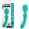 Exciter - Rechargeable Silicone Massager (Teal)