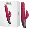 Rotating Rabbit Rechargeable Silicone Vibrator (Pink)