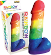 Rainbow Pecker Party Candle