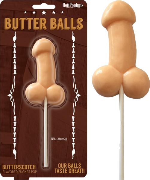 Butterballs Butterscotch Pecker Pop-HP-3252