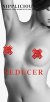 Seducer Nipplicious Pasties (Red)