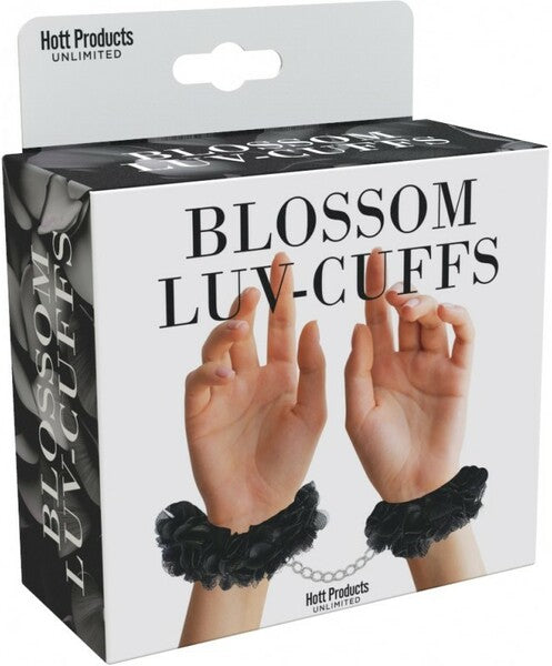 Blossom Luv Cuffs (Black)