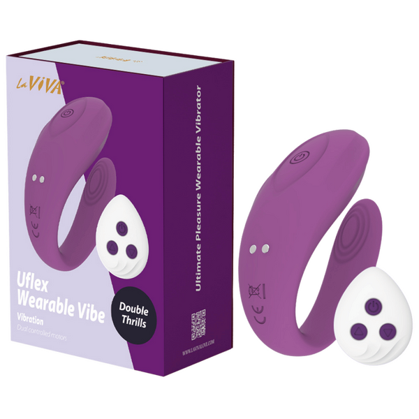Remote U-flex Wearable Vibe (Purple)-LV-752058031
