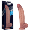 12'' Vibrating Dual Density Power Cock (Flesh)-LV110207