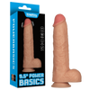 9.5'' Vibrating Power Basics Cock (Flesh)-LV111205